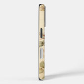 ヴィンテージピンクと赤のバラの水の色イラストレーション Case-Mate iPhoneケース (裏面 / 右)