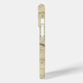 ヴィンテージピンクのバラと音楽スコア Case-Mate iPhoneケース (裏面 / 左)