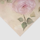ヴィンテージピンクのバラ 薄葉紙 (詳細)