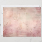 ヴィンテージピンクのボトルフローラ2ページの履歴レイアウト (裏面)