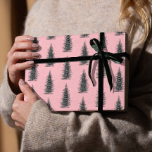 ヴィンテージピンクのミニマルスプースのメリークリスマス