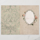 ヴィンテージピンクのロ縁どージの見出し (正面)