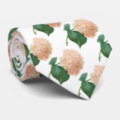 ヴィンテージピンクアジサイ・ホルテンシアフラワーバイルドゥート ネクタイ (ロール)