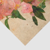 ヴィンテージピンクアンドイエローローズエフェメラデクページ 薄葉紙 (詳細)