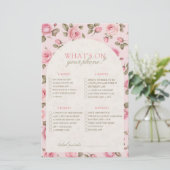 ヴィンテージピンクオンザフォンブライダルシャワーゲーム (スタンド正面)