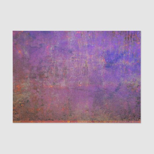 ヴィンテージピンクカラフルクグランジスチャ 薄葉紙 (正面)