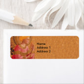 ヴィンテージピンクゴールデンクリスチャンエンジェル ラベル (インサイチュ)