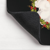 ヴィンテージピンクサンタクロースメリークリスマスパジャマX マウスパッド (コーナー)