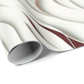 ヴィンテージピンクサンタクロース顔 ラッピングペーパー (ロールコーナー)