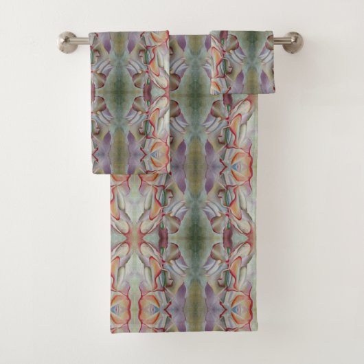 ヴィンテージピンクスイートピーズ バスタオルセット (インサイチュ)