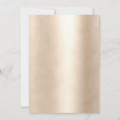 ヴィンテージピンクターコイズステンドグラスアールヌーボー 招待状 (裏面)