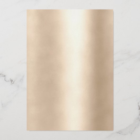 ヴィンテージピンクターコイズステンドグラスアールヌーボー 箔招待状 (裏面)