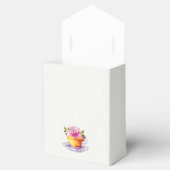 ヴィンテージピンクティーパーティー フェイバーボックス (オープン)