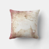 ヴィンテージピンクデコールピロー クッション (裏面)