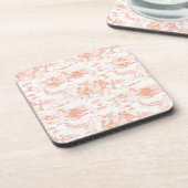 ヴィンテージピンクトフランスのイルコースター コースター (左側)