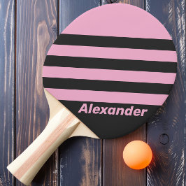 ヴィンテージピンクナイトストライプの名前 卓球ラケット