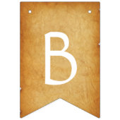 ヴィンテージピンクハートブラウンブライダルシャワーデコール バンティングフラッグ (第2の旗)