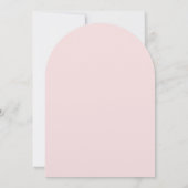 ヴィンテージピンクパリグラム招待状 招待状 (裏面)