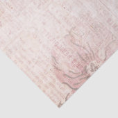 ヴィンテージピンクフラミンゴの切り離 薄葉紙 (詳細)