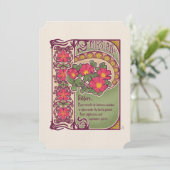 ヴィンテージピンクフラワー勇気付けられる&ドリームカード (スタンド正面)