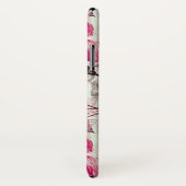 ヴィンテージピンクフローラバラパターン Case-Mate iPhoneケース (裏面/右)