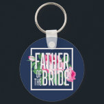 ヴィンテージピンクフローラバラファーザーオブザブライド キーホルダー<br><div class="desc">ヴィンテージバラとピンクのフローラデザイン婚約パーティ、リハーサル夕食、ブライダルシャワーまたはバチェロレッテ。花嫁、家族結婚や友人のための甘いシックな花の商品。花嫁、メイド・オブ・オーナー(花嫁付き添い人)、花嫁メイド、ベストフレンドと全ての乗組員と一緒におもしろいの夜に最適結婚。祝婚約した結婚して。</div>