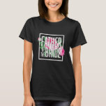 ヴィンテージピンクフローラバラファーザーオブザブライド Tシャツ<br><div class="desc">ヴィンテージバラとピンクのフローラデザイン婚約パーティ、リハーサル夕食、ブライダルシャワーまたはバチェロレッテ。花嫁、家族結婚や友人のための甘いシックな花の商品。花嫁、メイド・オブ・オーナー（花嫁付き添い人）、花嫁メイド、ベストフレンドと全ての乗組員と一緒におもしろいの夜に最適結婚。祝婚約した結婚して。</div>