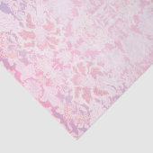 ヴィンテージピンクフローラプリントティッシュペーパー 薄葉紙 (詳細)