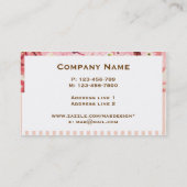 ヴィンテージピンクフローラ 名刺 (裏面)