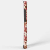 ヴィンテージピンクフローラ SAMSUNG GALAXYケース (右側面)