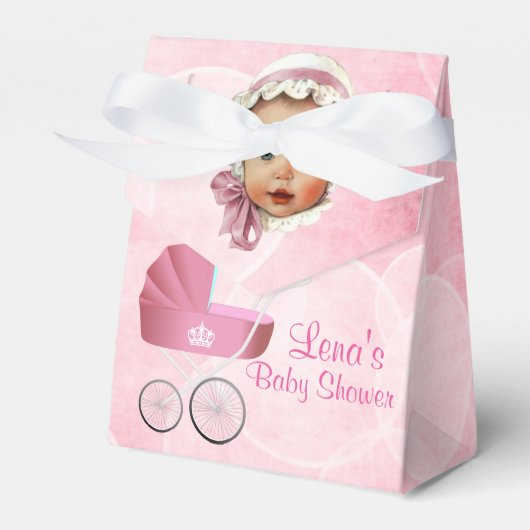 ヴィンテージピンクベビー&キャリッジテントのお気に入りボックス フェイバーボックス (正面サイド)