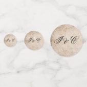 ヴィンテージピンクベリー結婚ズ コンフェッティ (裏面)