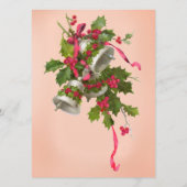 ヴィンテージピンクベルとベリーメニューカード メニュー (裏面)