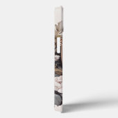 ヴィンテージピンクペオニーズロコ結婚コクレスト Case-Mate iPhoneケース (裏面 / 右)