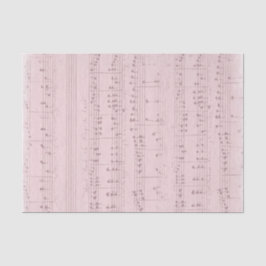 ヴィンテージピンクミュージックシート 薄葉紙