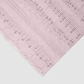ヴィンテージピンクミュージックシート 薄葉紙 (詳細)