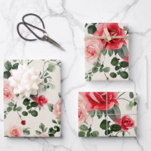 ヴィンテージピンクレッドローズマザーズデイ