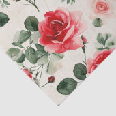 ヴィンテージピンクレッドローズマザーズデイ 薄葉紙 (詳細)