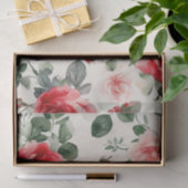 ヴィンテージピンクレッドローズマザーズデイ 薄葉紙 (ギフト)