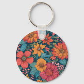 ヴィンテージピンクロマン結婚ティック キーホルダー (裏面)