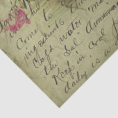 ヴィンテージピンクローズアンドボートデクページティッシュペーパー 薄葉紙 (詳細)