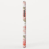 ヴィンテージピンクローズウォーターカラーフローラ Case-Mate iPhoneケース (裏面/右)