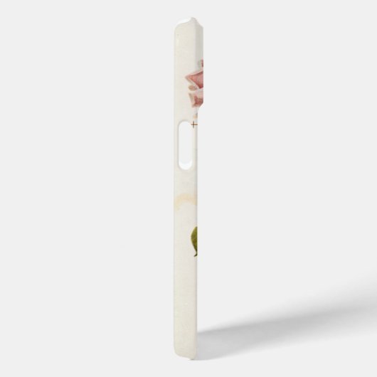 ヴィンテージピンクローズケースメイトiPhoneケース Case-Mate iPhoneケース (裏面 / 右)