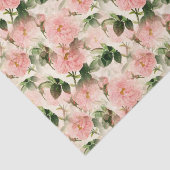 ヴィンテージピンクローズティッシュペーパー 薄葉紙 (詳細)