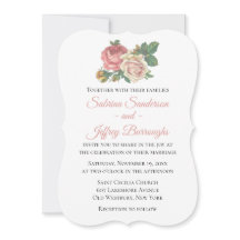 ヴィンテージピンクローズフラワー結婚フローラ