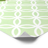 ヴィンテージピンクローズレトロアートポスター ポスター (角)