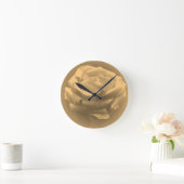 ヴィンテージピンクローズ2 ラウンド壁時計 (ホーム)