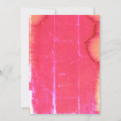 ヴィンテージピンクローズ90誕生日招待状 招待状 (裏面)