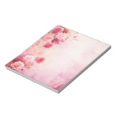 ヴィンテージピンクローズ ノートパッド (回転)