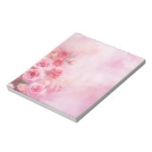 ヴィンテージピンクローズ ノートパッド (回転)